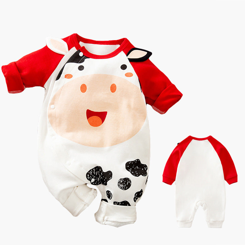 Baby Cartoon Cotton Romper