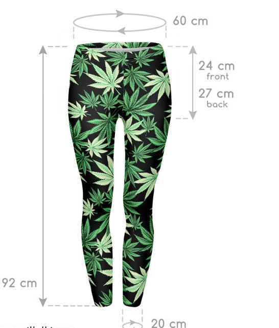 3D digital print leggings