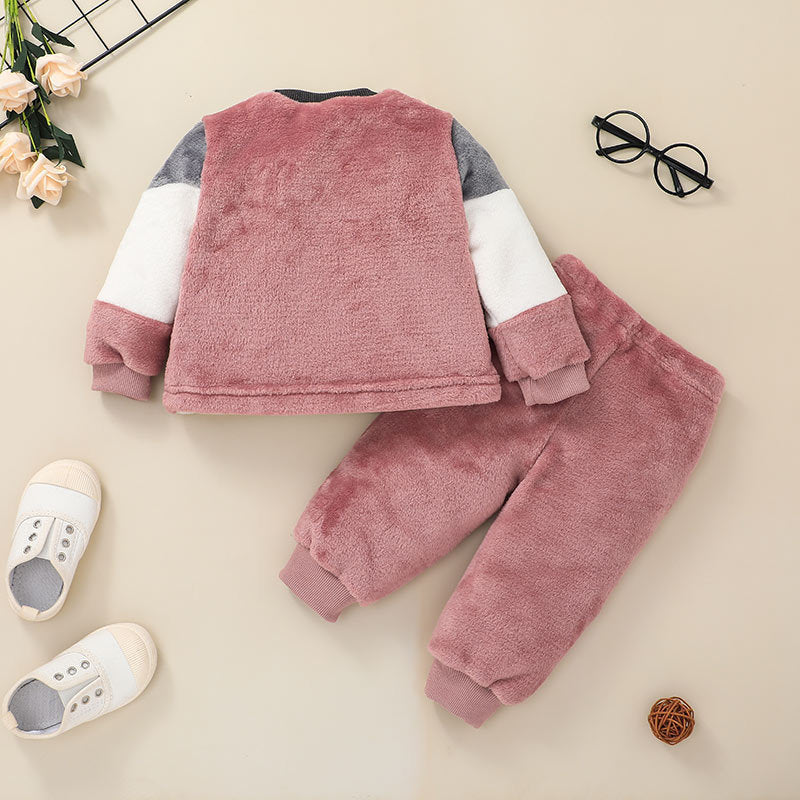 Baby Casual Sweater Two-Piece Suit