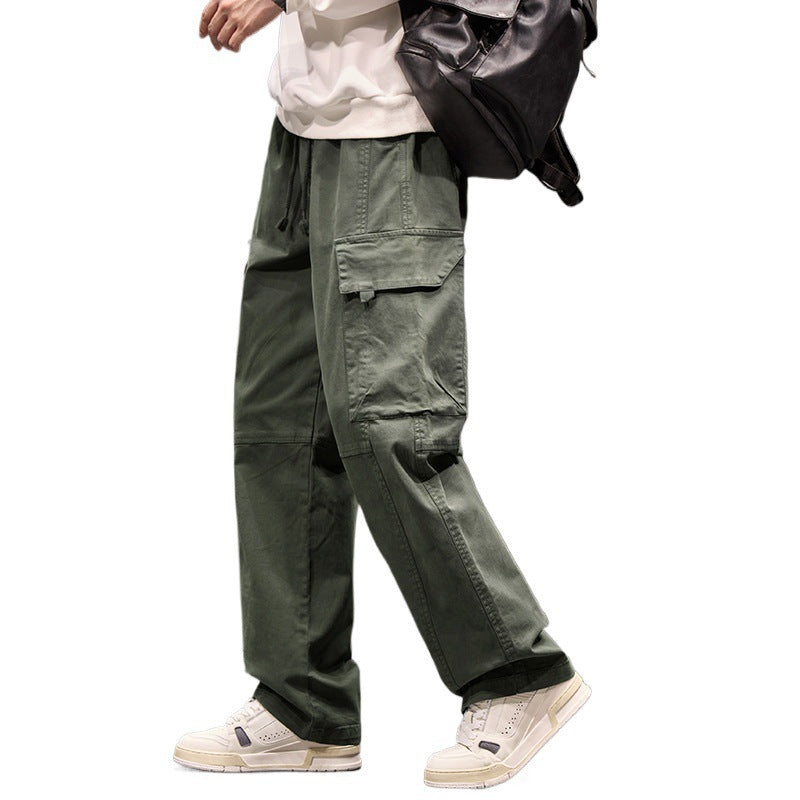 Autumn And Winter New Straight Loose Oversized Cargo Pants