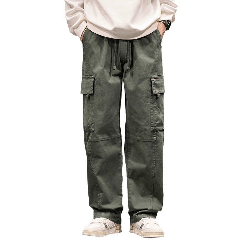 Autumn And Winter New Straight Loose Oversized Cargo Pants