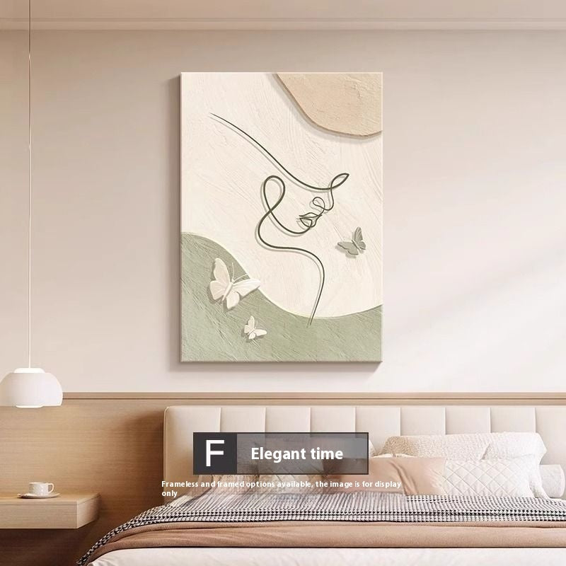 Abstract Line Character Wall Art